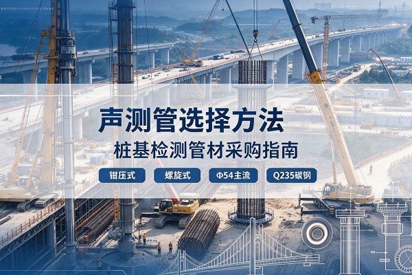 桂阳声测管选型标准