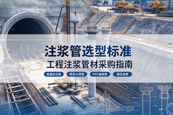 桂阳注浆管选型标准