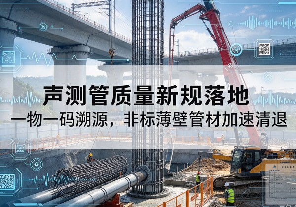 桂阳声测管质量新规落地，一物一码溯源，非标薄壁管材加速清退