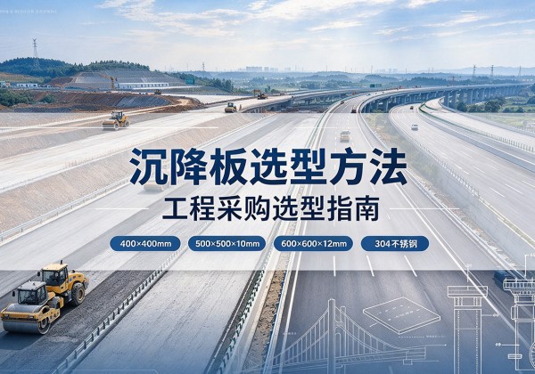 桂阳沉降板选择方法